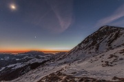 Sabato 7 dicembre 2013 – Monte Sodadura: Il rosso tramonto di Sant’Ambrogio - FOTOGALLERY